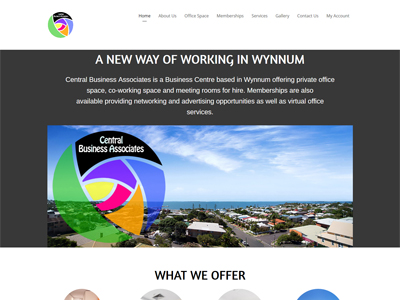 Central Business Associates Website Development