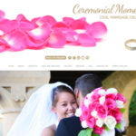 Ceremonial Moments Website Redesign