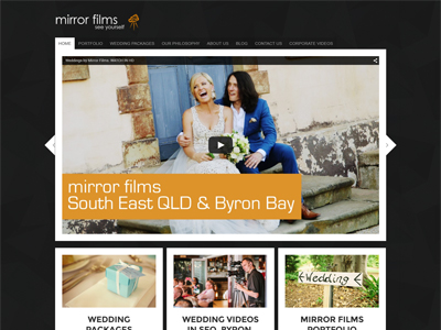 Mirror Films Wordpress Website